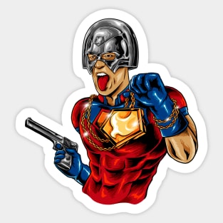 fun hero Sticker